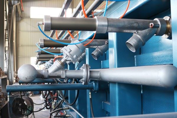 The filling gun of Polystyrene Machine
